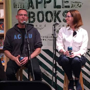 with Ethel Rohan at Green Apple Books in San Francisco